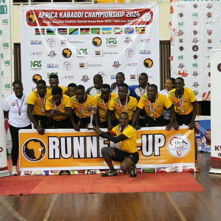 Africa Kabaddi Championship 2024 tournament graphic.